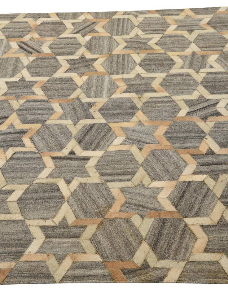 Detail image of  5' x 7' 10 Cowhide Rug