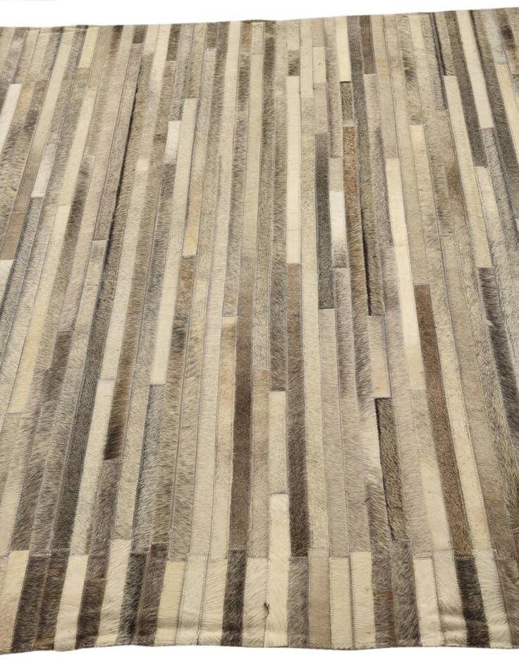 Detail image of  5' 4 x 7' 6 Cowhide Rug