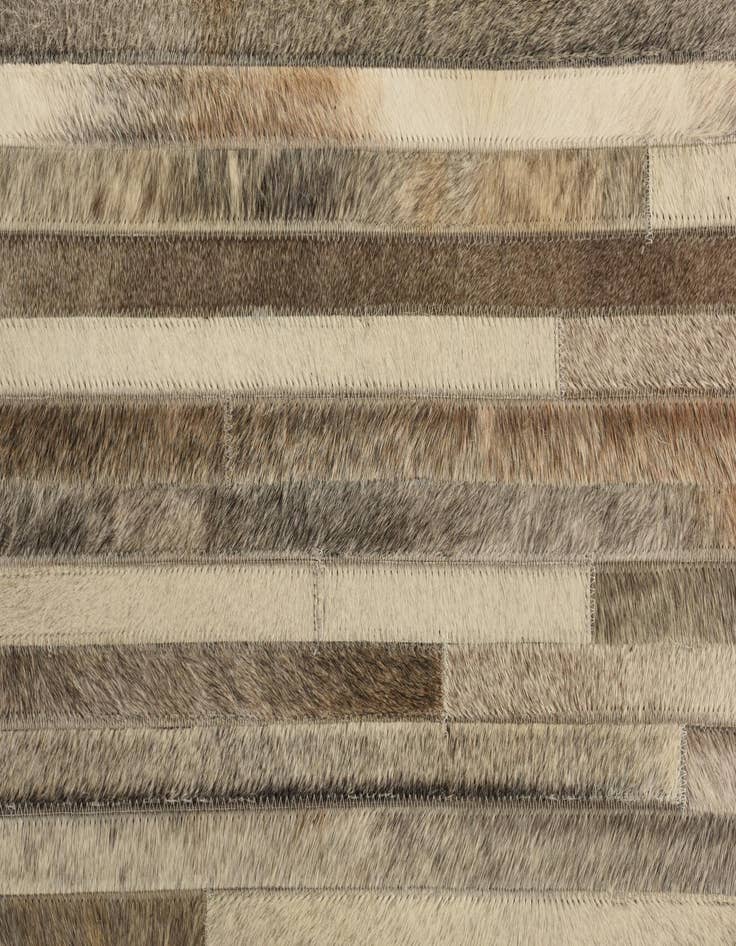 Detail image of  5' 4 x 7' 6 Cowhide Rug