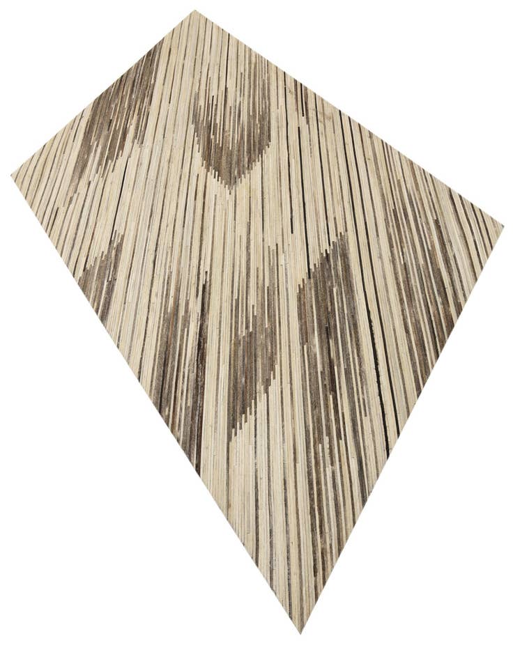 Detail image of  5' 1 x 7' 10 Cowhide Rug