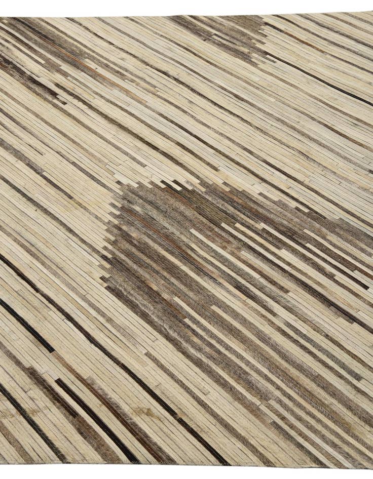 Detail image of  5' 1 x 7' 10 Cowhide Rug