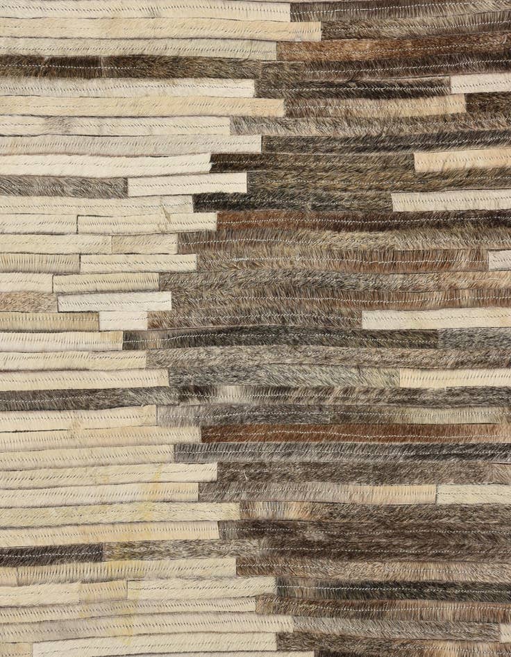 Detail image of  5' 1 x 7' 10 Cowhide Rug