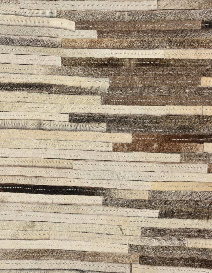 Detail image of  5' 1 x 7' 10 Cowhide Rug