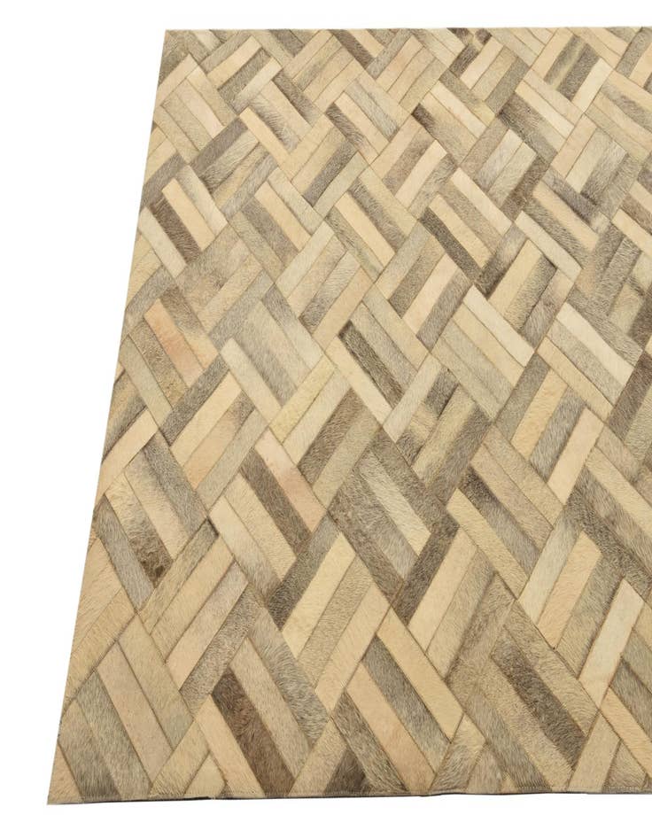 Detail image of  4' 10 x 7' Cowhide Rug