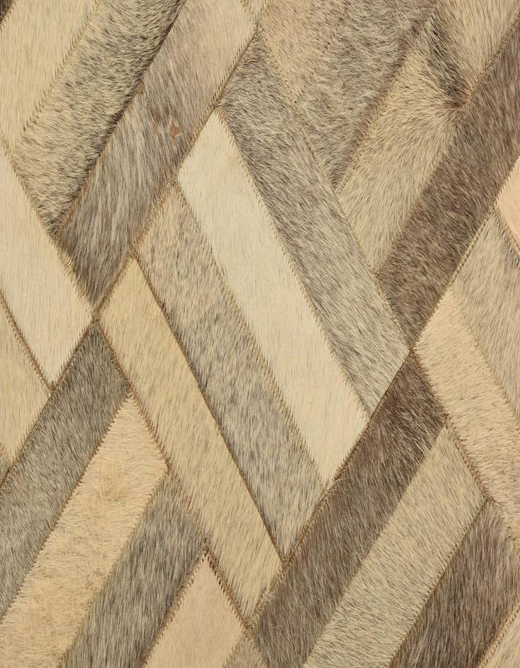 Detail image of  4' 10 x 7' Cowhide Rug