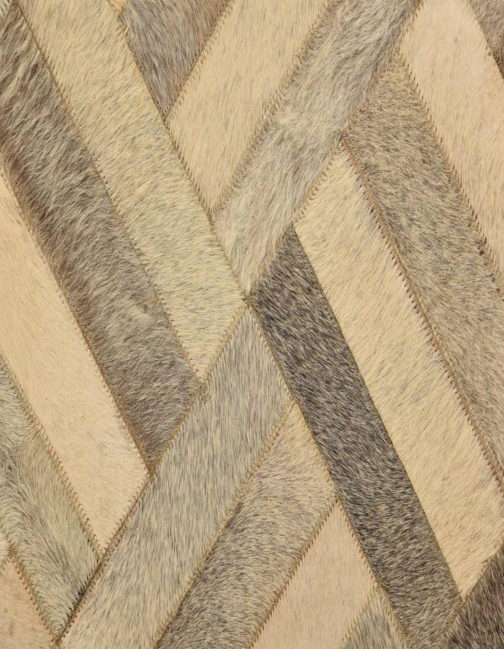 Detail image of  4' 10 x 7' Cowhide Rug