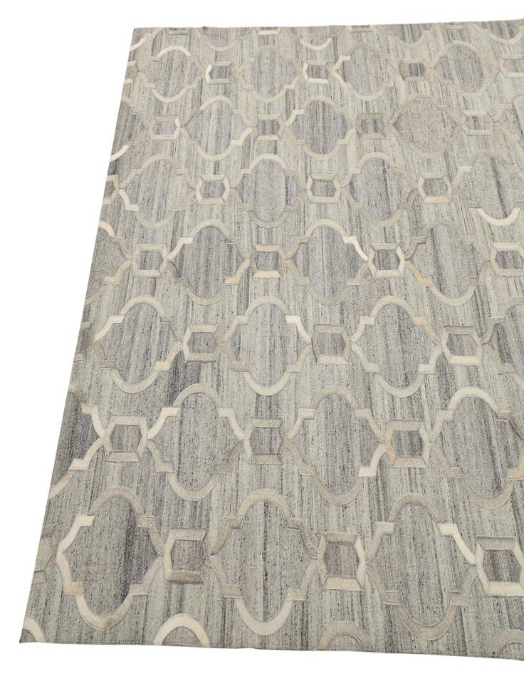 Detail image of  5' 1 x 7' 10 Cowhide Rug