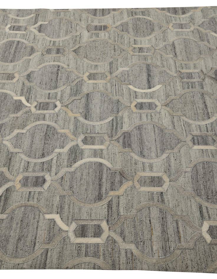 Detail image of  5' 1 x 7' 10 Cowhide Rug