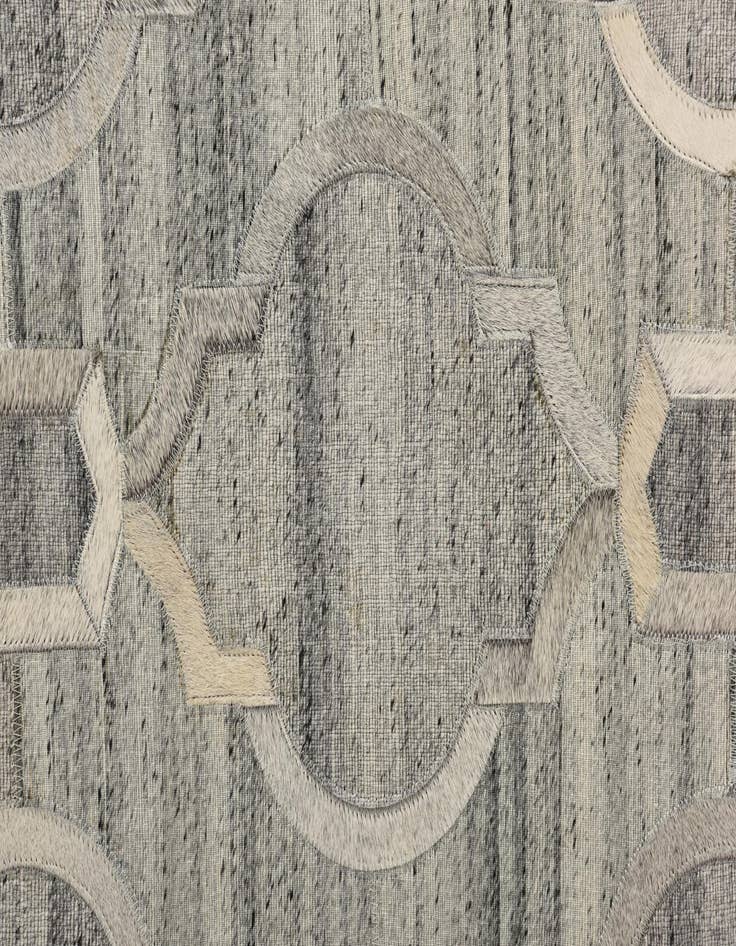 Detail image of  5' 1 x 7' 10 Cowhide Rug