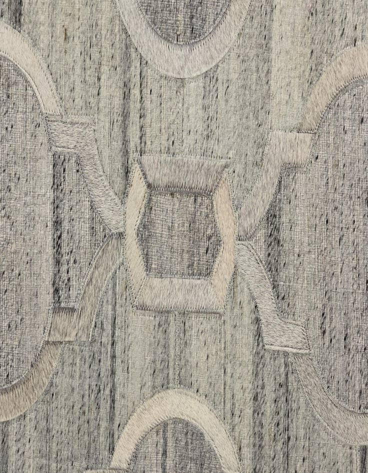 Detail image of  5' 1 x 7' 10 Cowhide Rug