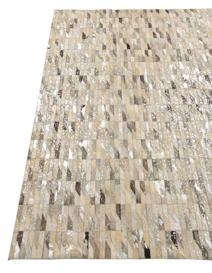 Detail image of  5' 4 x 7' 6 Cowhide Rug