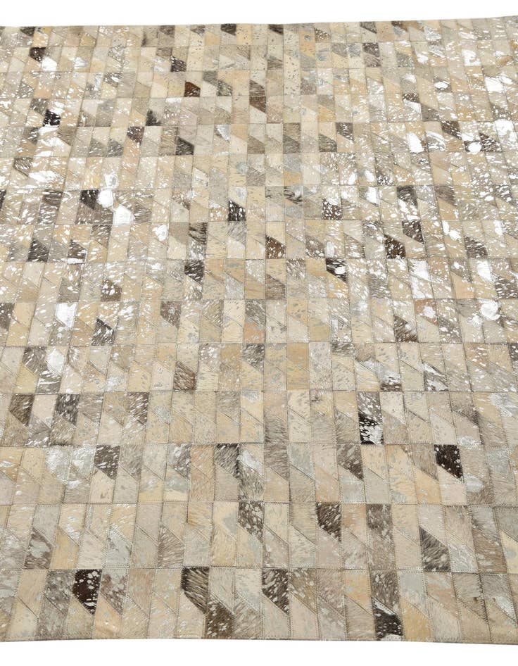 Detail image of  5' 4 x 7' 6 Cowhide Rug