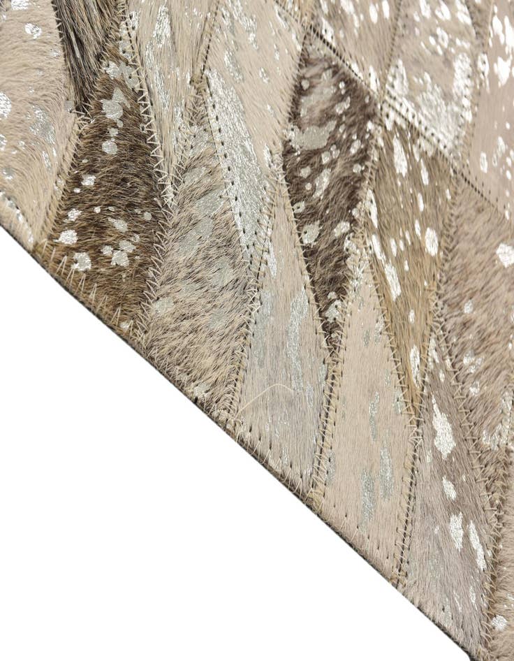 Detail image of  5' 4 x 7' 6 Cowhide Rug