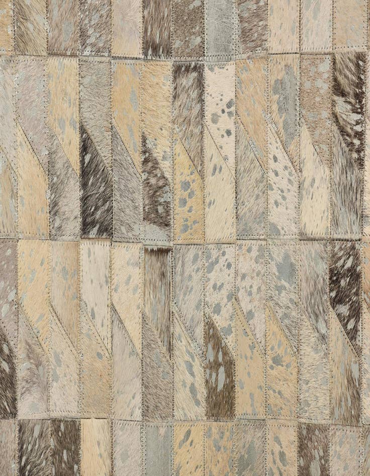 Detail image of  5' 4 x 7' 6 Cowhide Rug