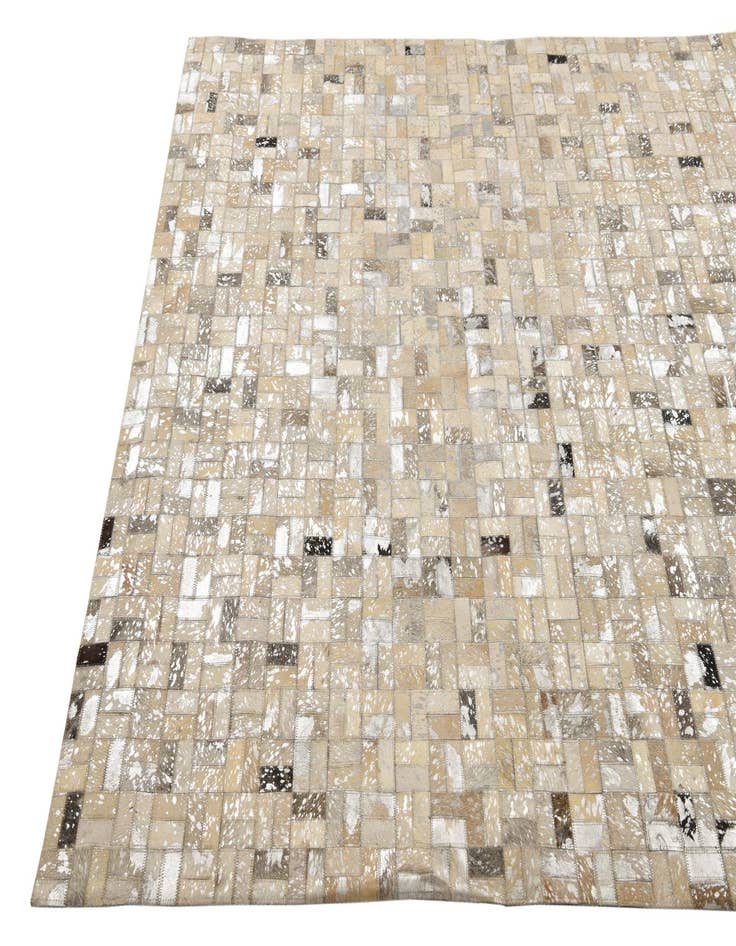 Detail image of  5' 4 x 7' 4 Cowhide Rug