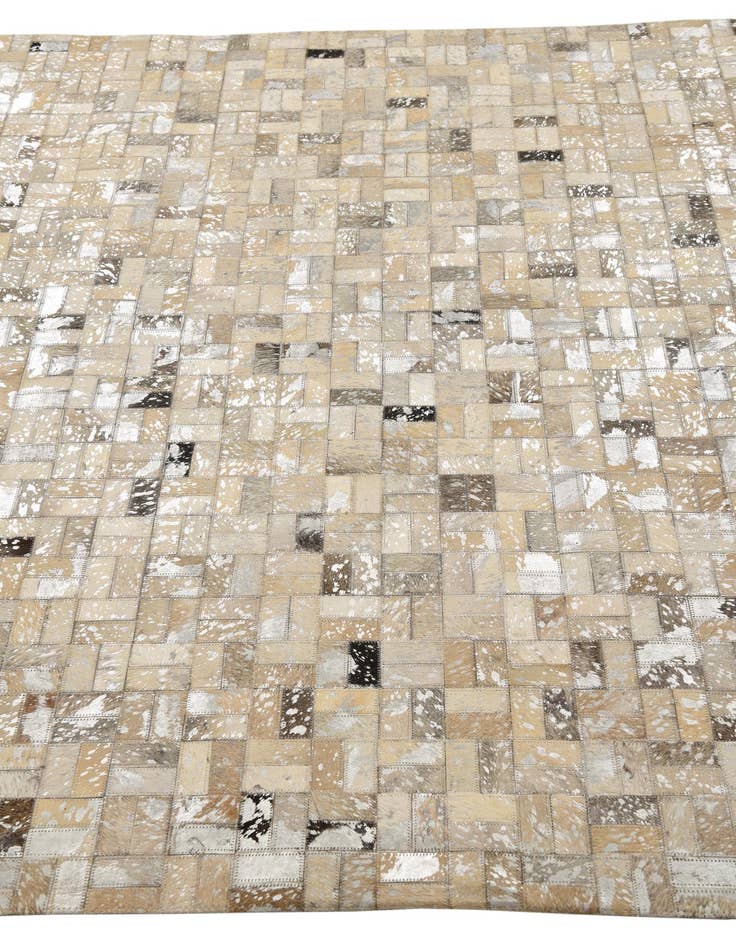 Detail image of  5' 4 x 7' 4 Cowhide Rug