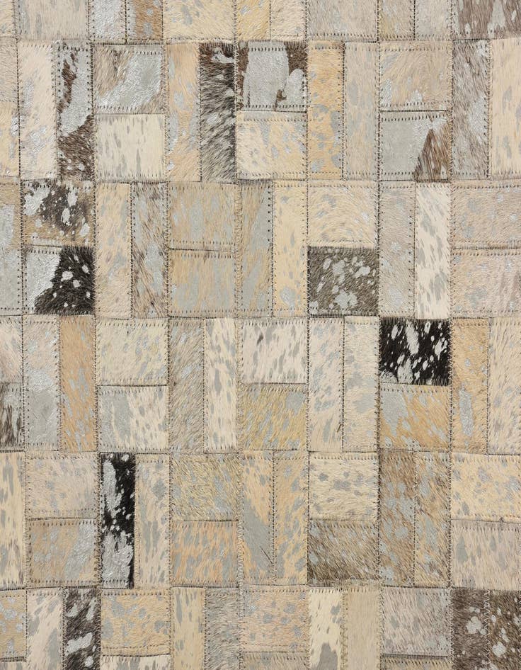 Detail image of  5' 4 x 7' 4 Cowhide Rug