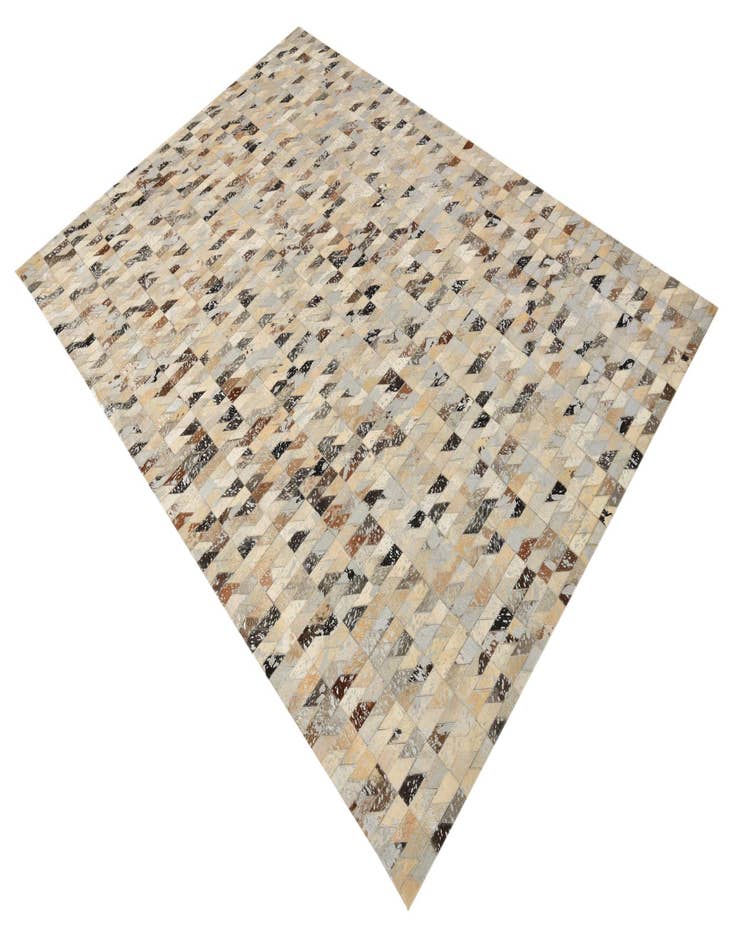 Detail image of  5' 4 x 7' 7 Cowhide Rug