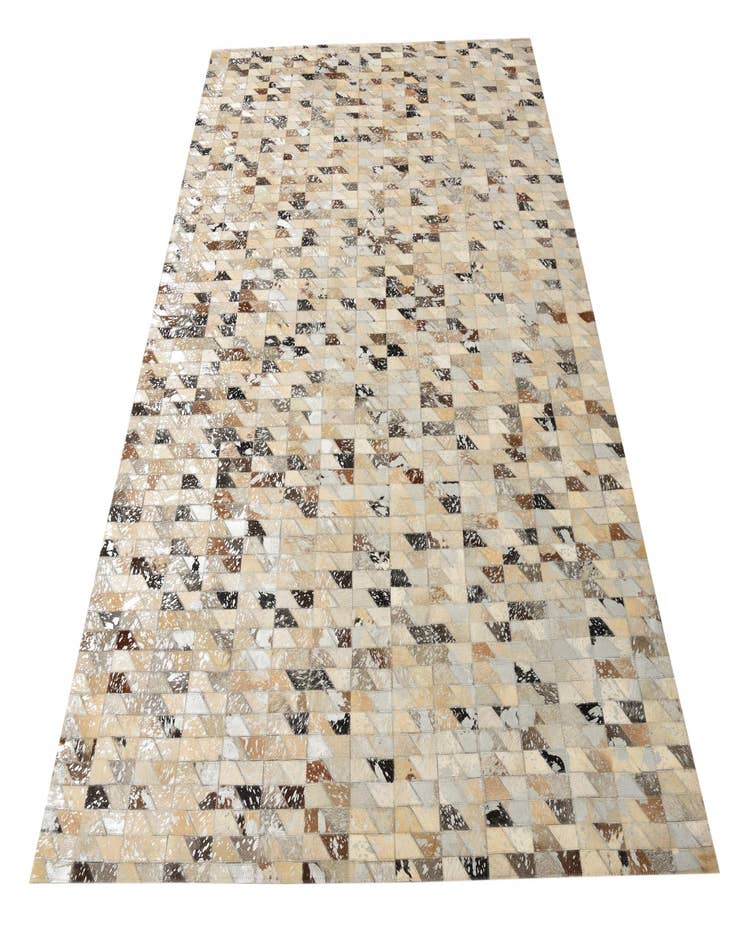 Detail image of  5' 4 x 7' 7 Cowhide Rug