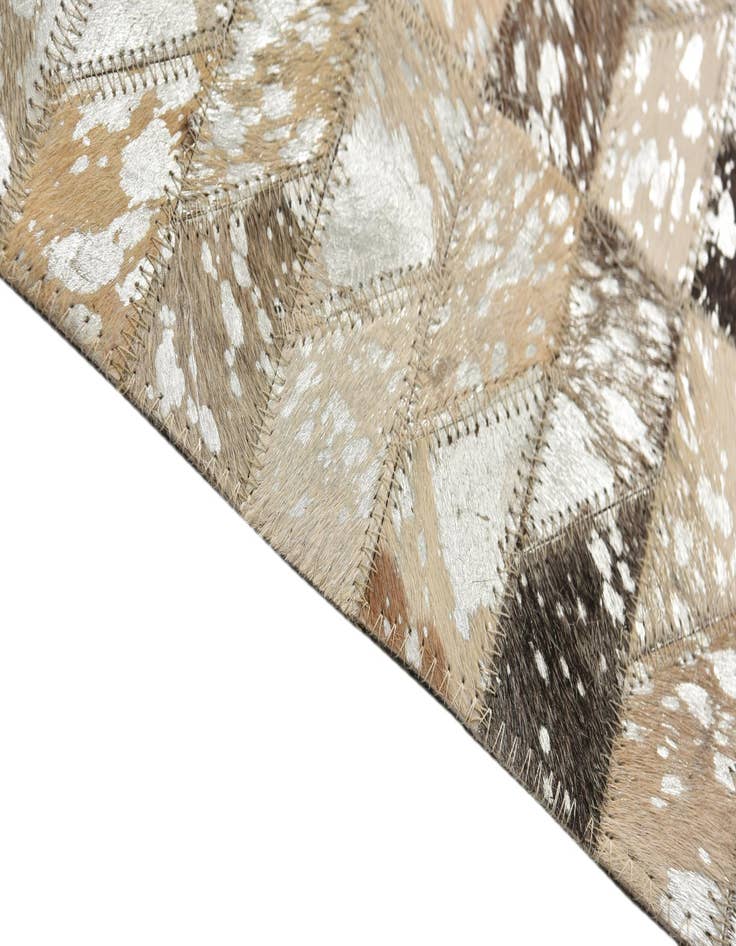 Detail image of  5' 4 x 7' 7 Cowhide Rug