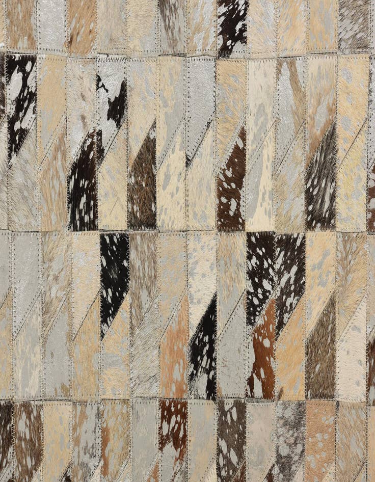 Detail image of  5' 4 x 7' 7 Cowhide Rug