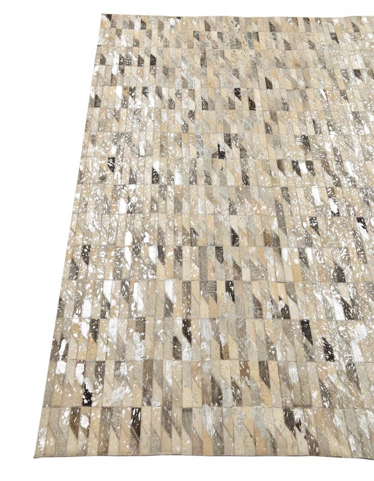 Detail image of  5' 4 x 7' 6 Cowhide Rug