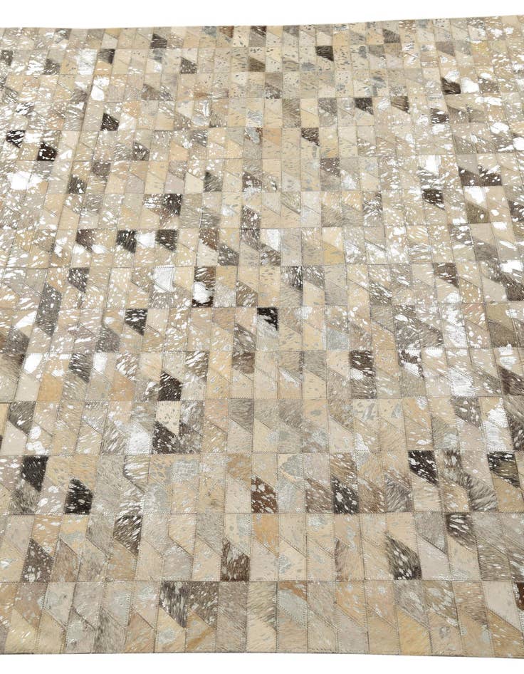 Detail image of  5' 4 x 7' 6 Cowhide Rug