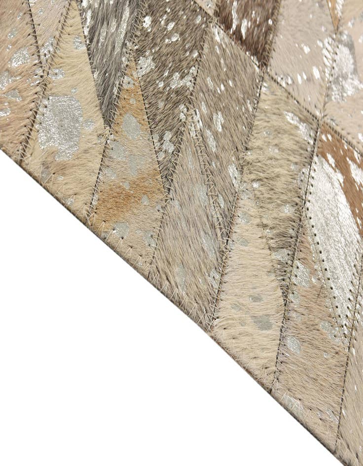 Detail image of  5' 4 x 7' 6 Cowhide Rug