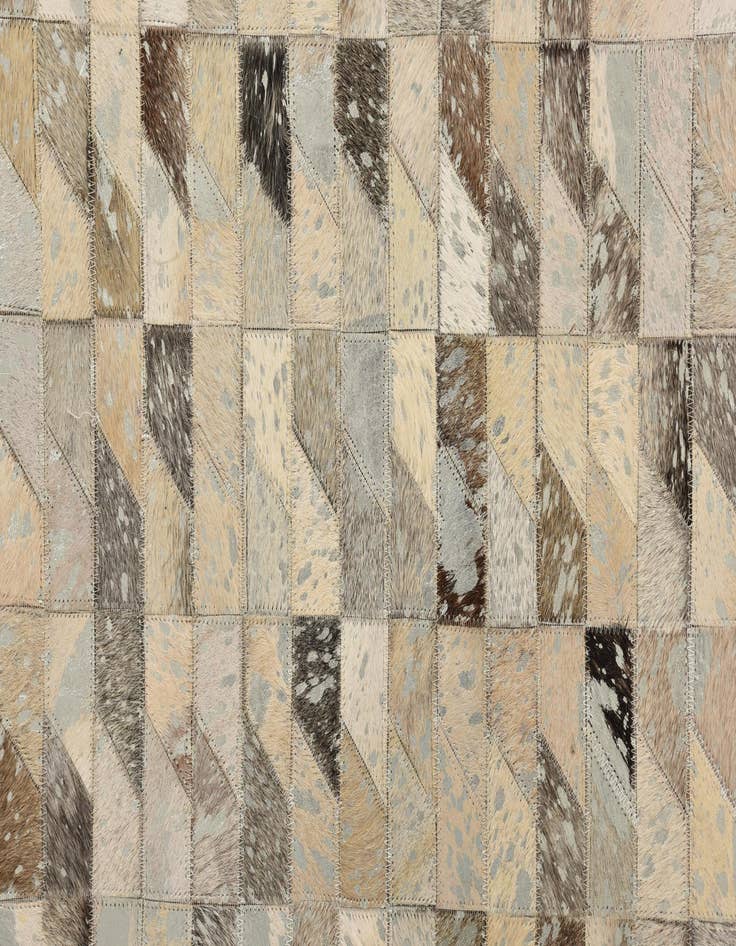 Detail image of  5' 4 x 7' 6 Cowhide Rug