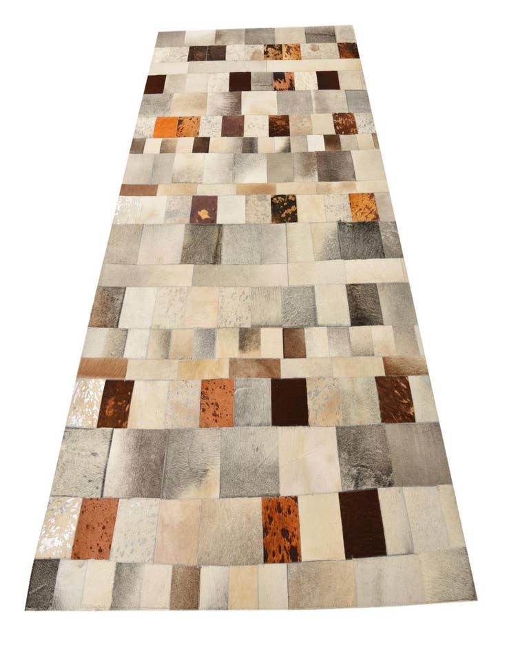 Detail image of  5' 1 x 8' 1 Cowhide Rug