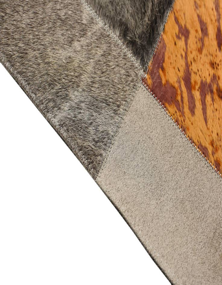 Detail image of  5' 1 x 8' 1 Cowhide Rug