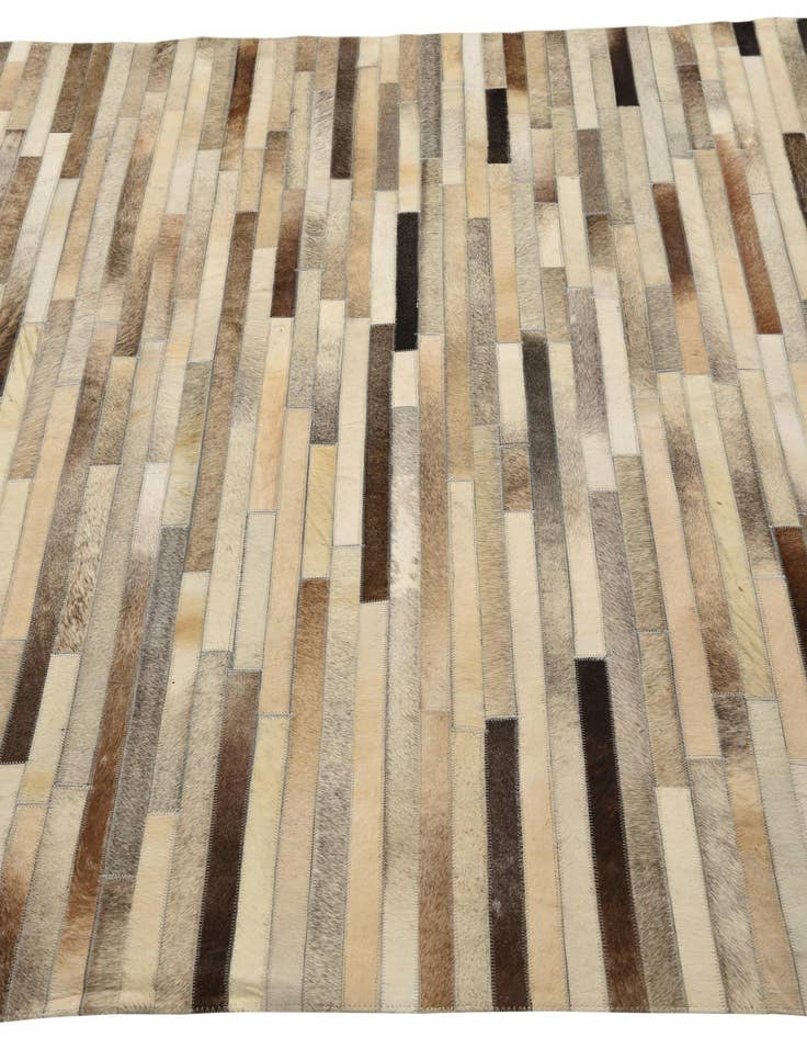 Detail image of  5' 3 x 7' 5 Cowhide Rug