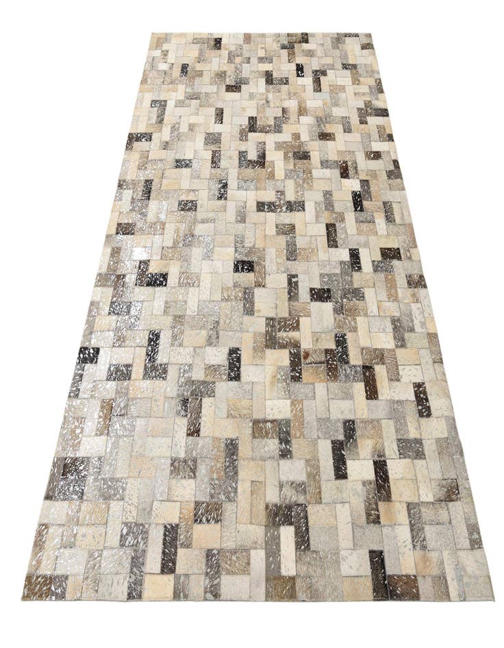 Detail image of  5' 3 x 7' 6 Cowhide Rug