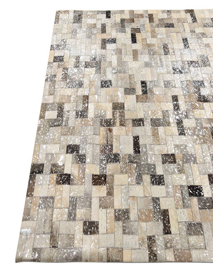 Detail image of  5' 3 x 7' 6 Cowhide Rug