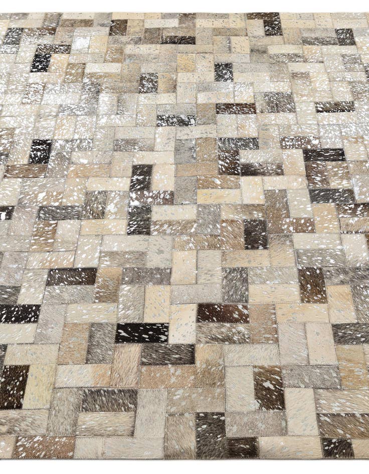 Detail image of  5' 3 x 7' 6 Cowhide Rug