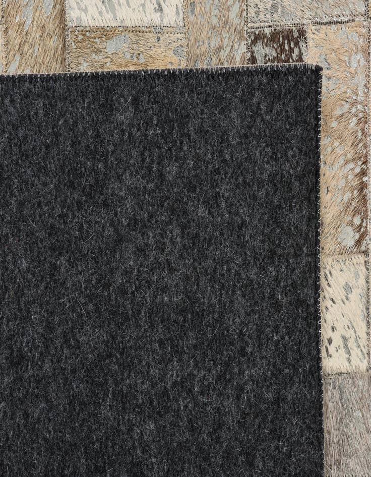Detail image of  5' 3 x 7' 6 Cowhide Rug
