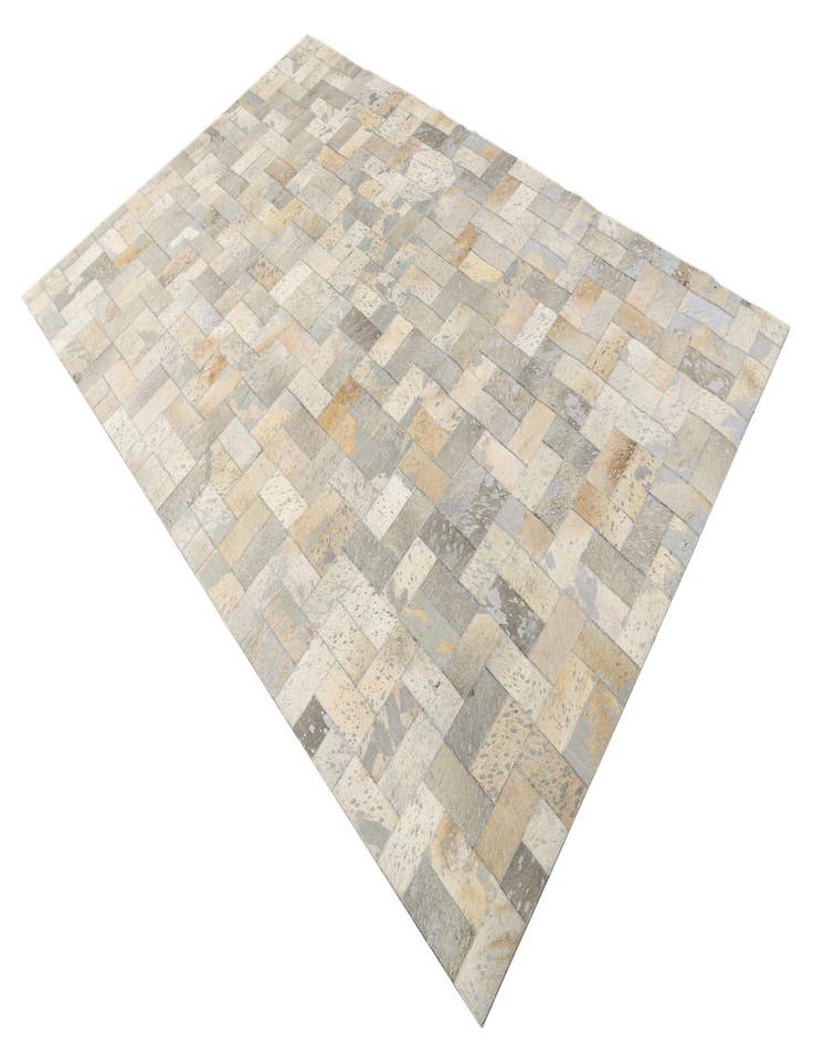 Detail image of  5' 3 x 8' 2 Cowhide Rug