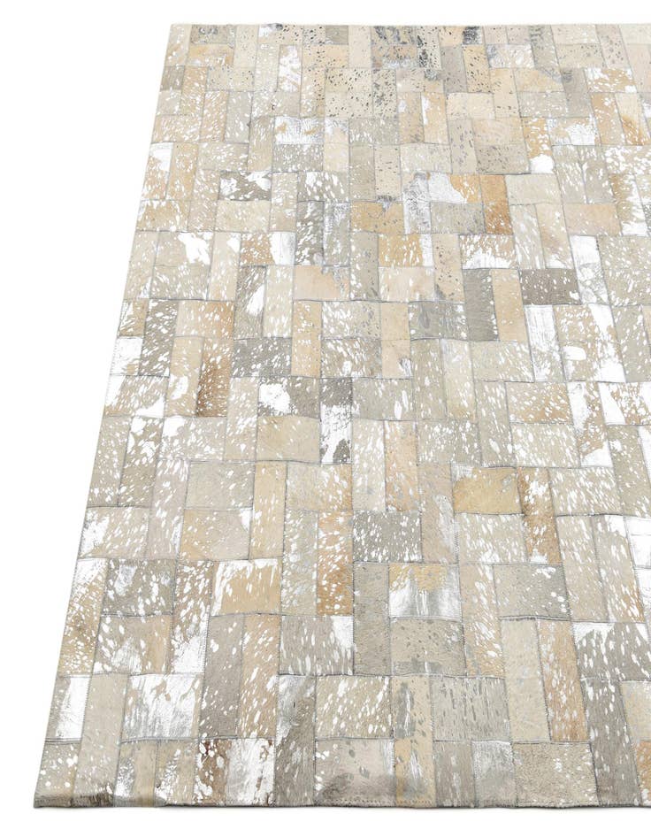 Detail image of  5' 3 x 8' 2 Cowhide Rug