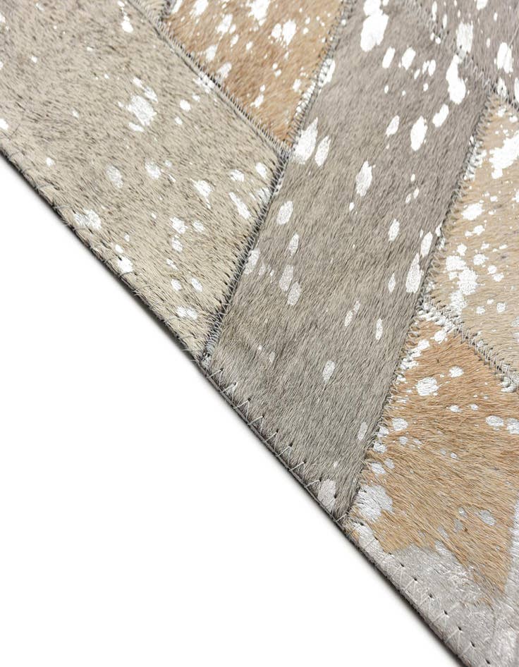 Detail image of  5' 3 x 8' 2 Cowhide Rug