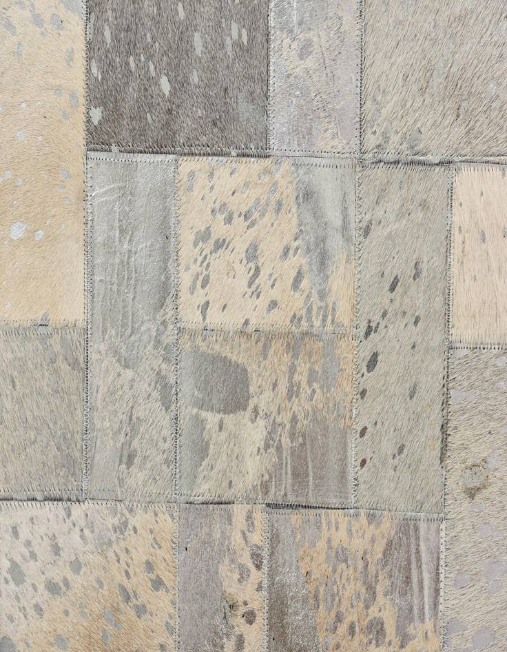 Detail image of  5' 3 x 8' 2 Cowhide Rug