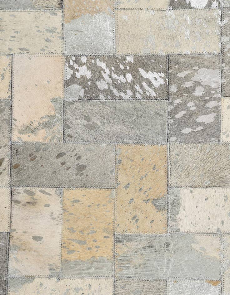 Detail image of  5' 3 x 8' 2 Cowhide Rug