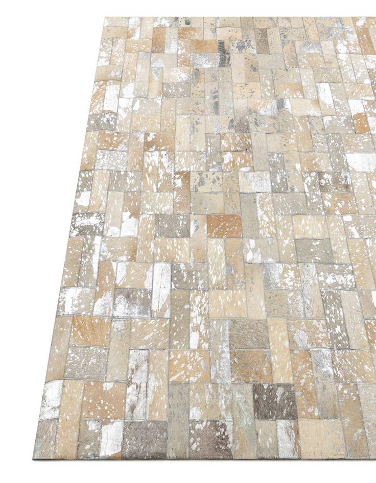 Detail image of  5' 2 x 8' Cowhide Rug