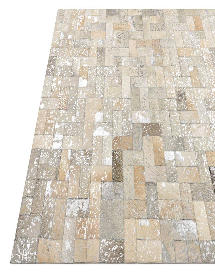 Detail image of  5' 2 x 8' 3 Cowhide Rug