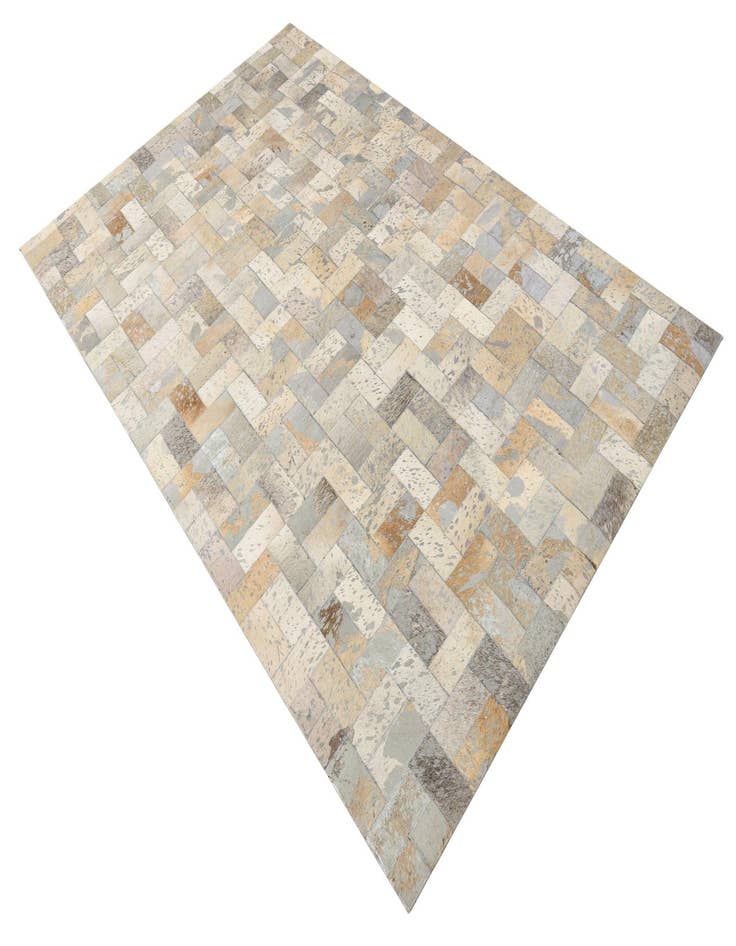 Detail image of  5' 2 x 8' 2 Cowhide Rug