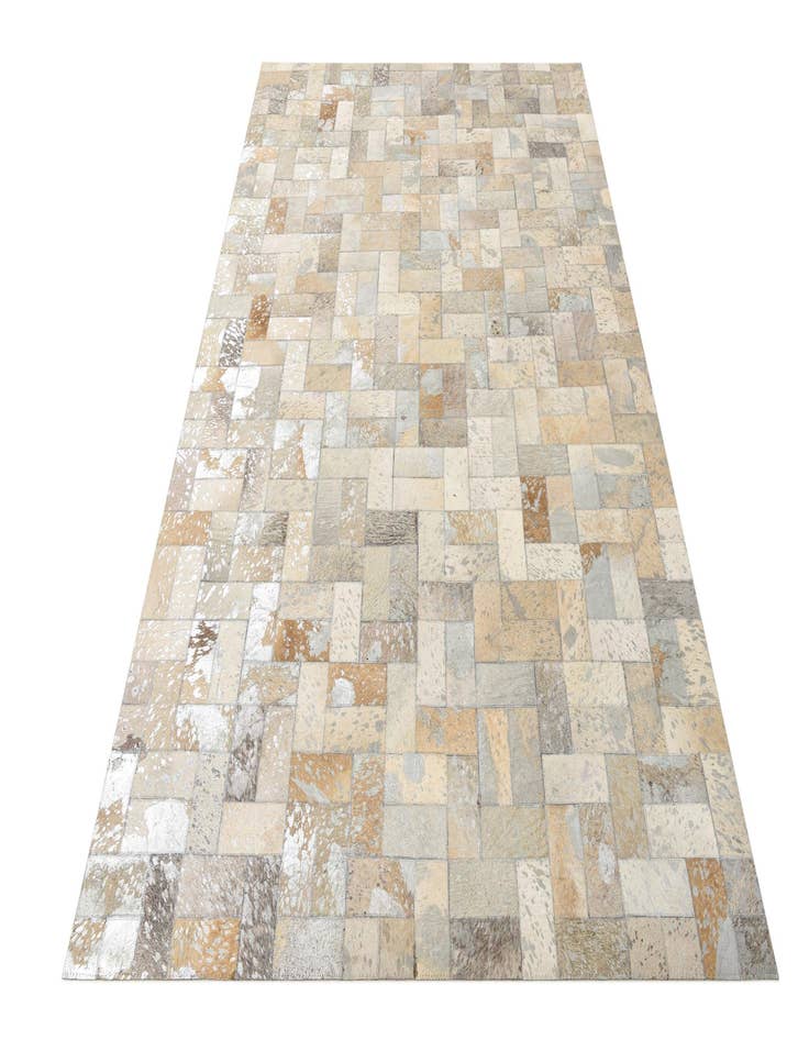 Detail image of  5' 2 x 8' 2 Cowhide Rug