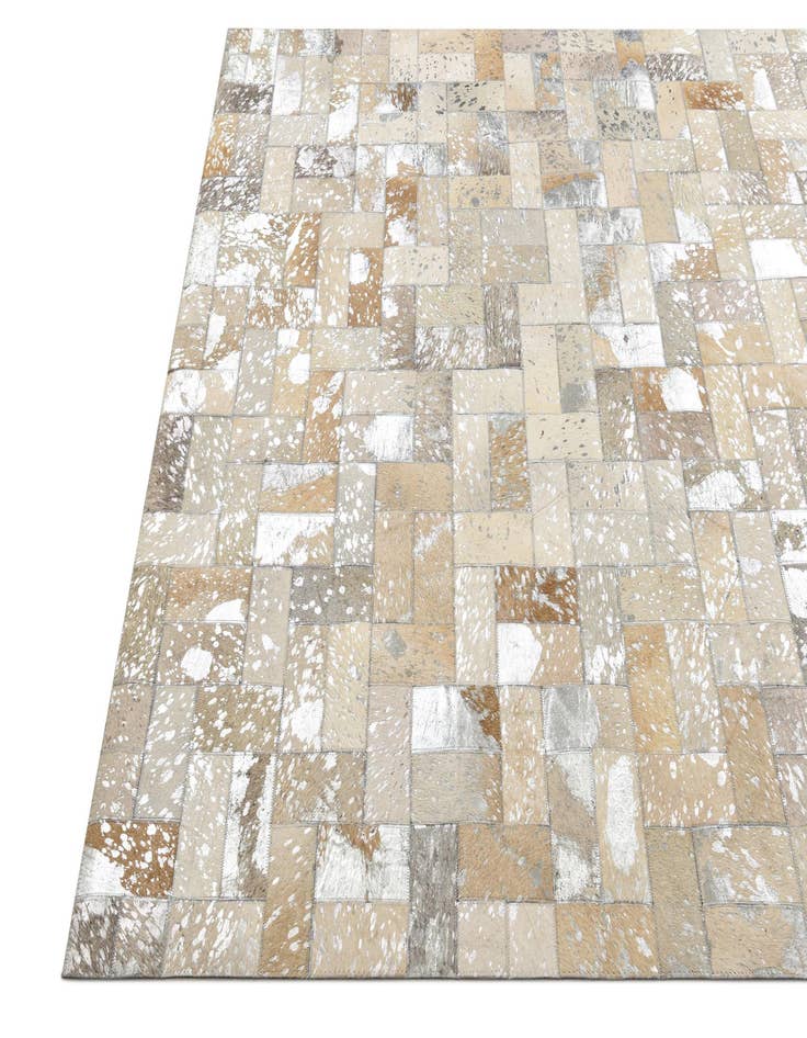 Detail image of  5' 2 x 8' 2 Cowhide Rug