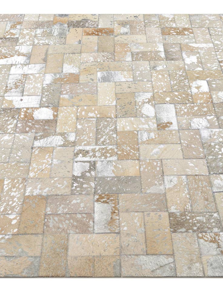 Detail image of  5' 2 x 8' 2 Cowhide Rug