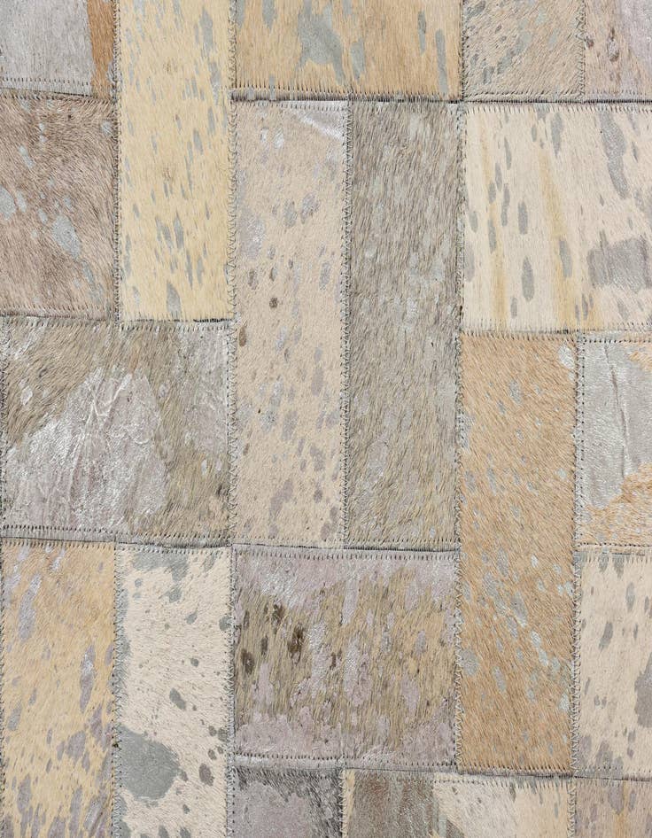 Detail image of  5' 2 x 8' 2 Cowhide Rug