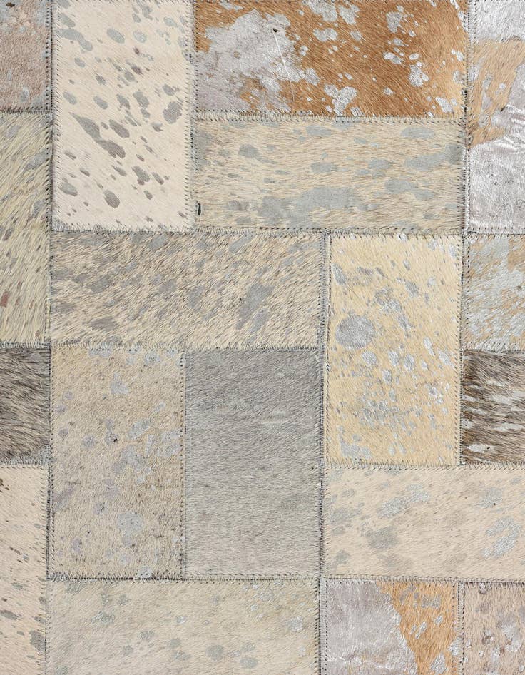 Detail image of  5' 2 x 8' 2 Cowhide Rug