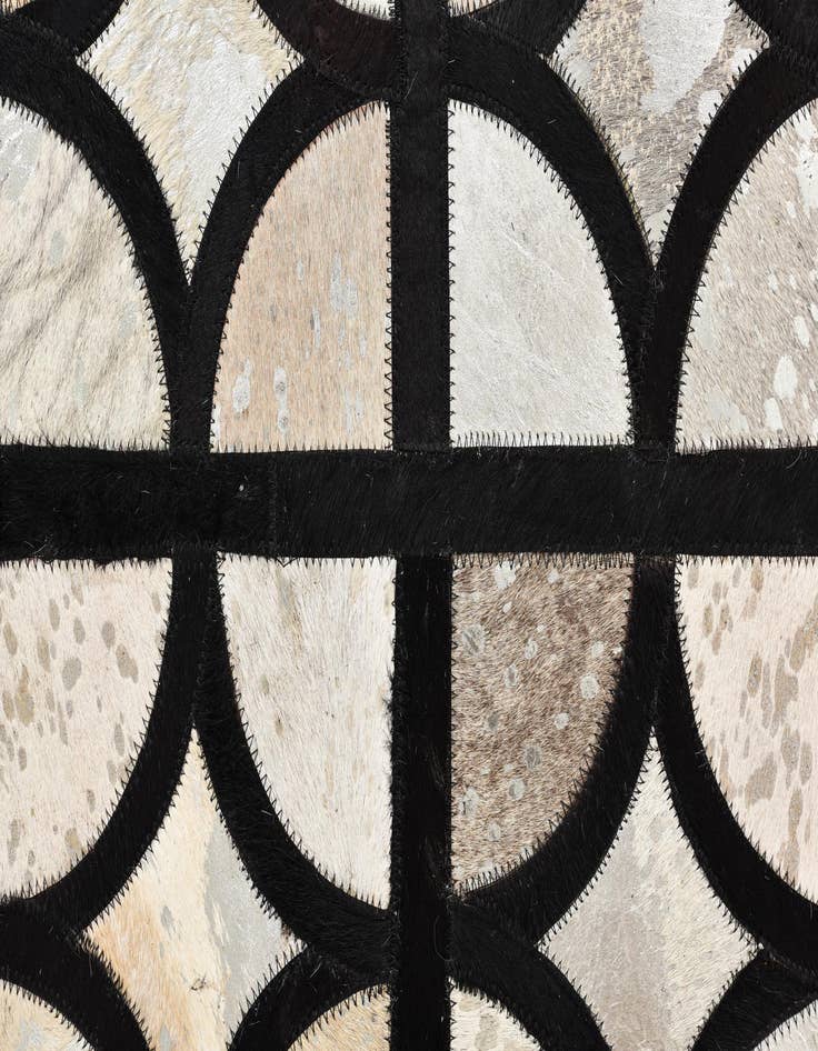 Detail image of  5' 2 x 7' 4 Cowhide Rug